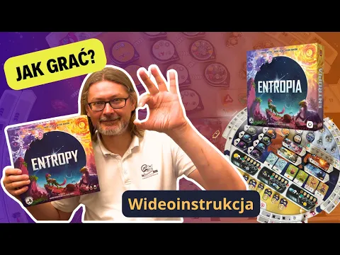 Entropia gra planszowa - Jak grać? | Pełne zasady | Wideoinstrukcja