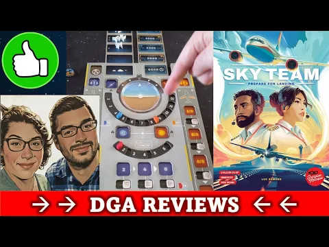 DGA Reviews Board Games: Sky Team (Cozy Game Day)