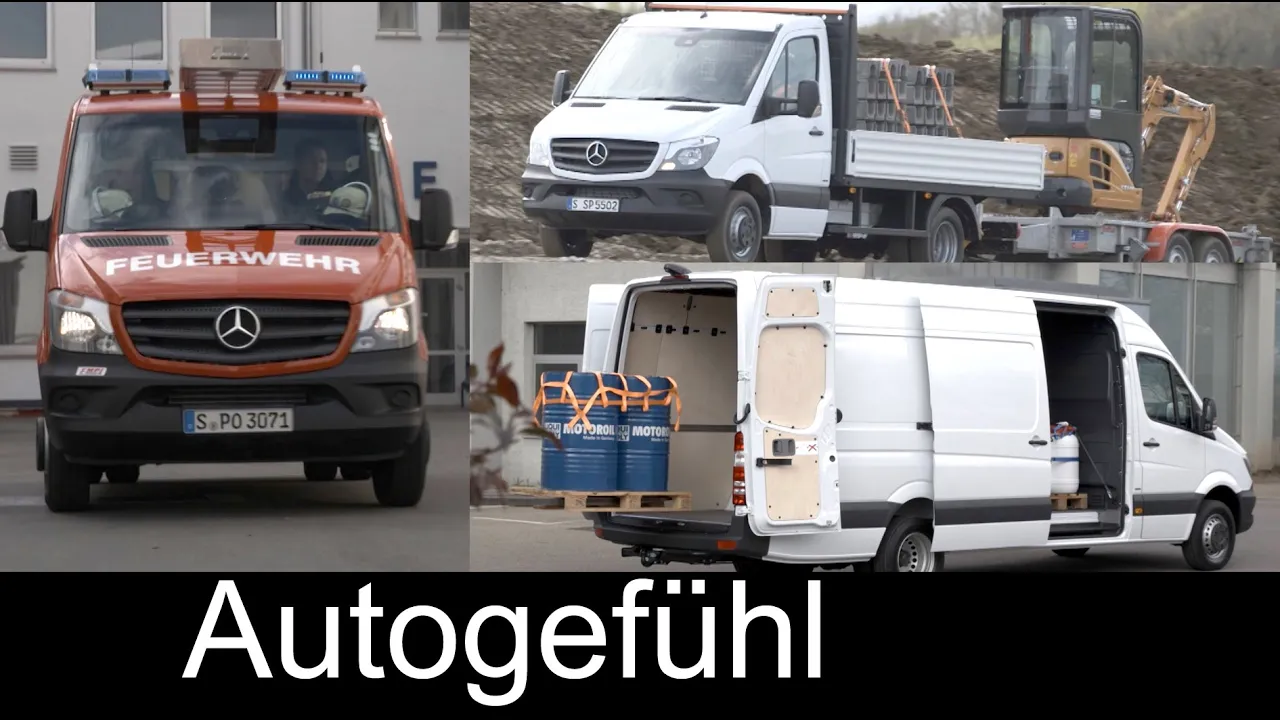 Mercedes Sprinter versions & specials CDI 516 416 314 311 Varianten