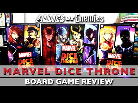 Marvel Dice Throne - Board Game Review