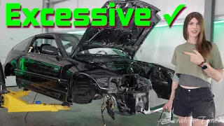 Stripping Every Last Nut & Bolt // CRX Si Restoration