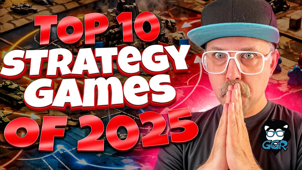 Top 10 Strategy Board Games of 2025