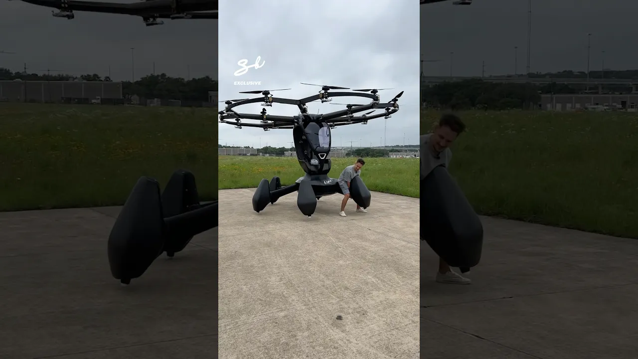 Anyone can learn to fly with just under 1 hour of training 🤯 #drone #hexa #flying
