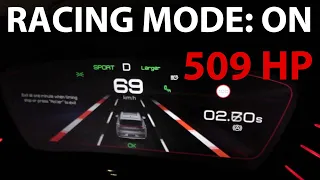 BYD Tang acceleration, braking and noise test