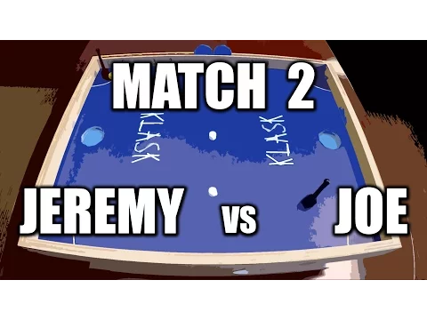 KLASK Gameplay #2 - Jeremy vs Joe