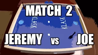 KLASK Gameplay #2 - Jeremy vs Joe