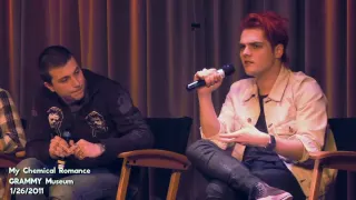 My Chemical Romance- The GRAMMY Museum Interview Part 8