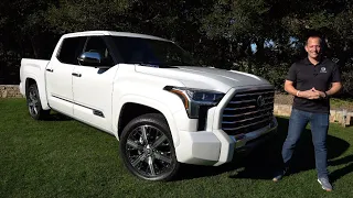 Is the NEW 2022 Toyota Tundra Capstone the ULTIMATE luxury truck to BUY?