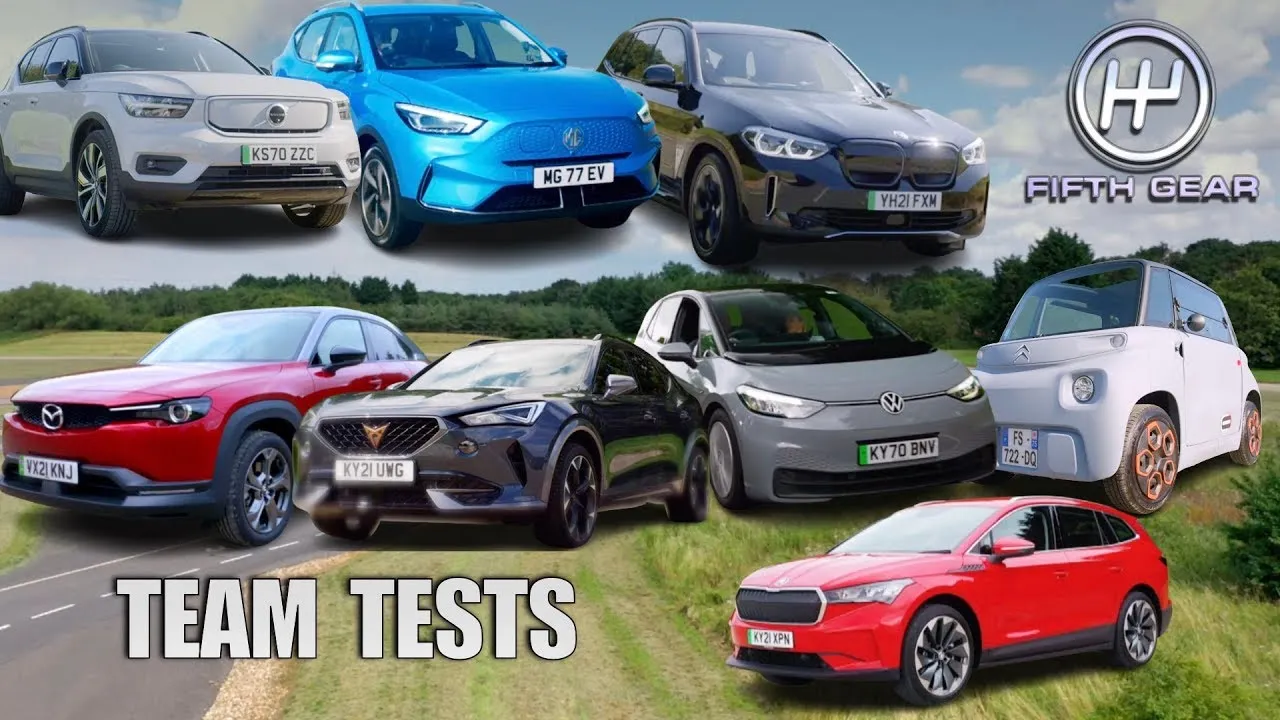 ALL Fifth Gear Recharged Team Tests | Fifth Gear