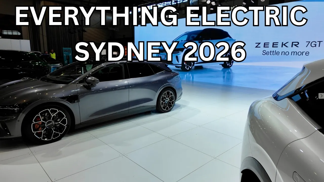 Everything Electric Show Sydney 2026 | Zeekr 7GT, Chery Stockman, Geely Battleship 700 + More!