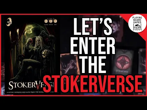 We play STOKERVERSE for the first time! (BOARD GAME GAMEPLAY)