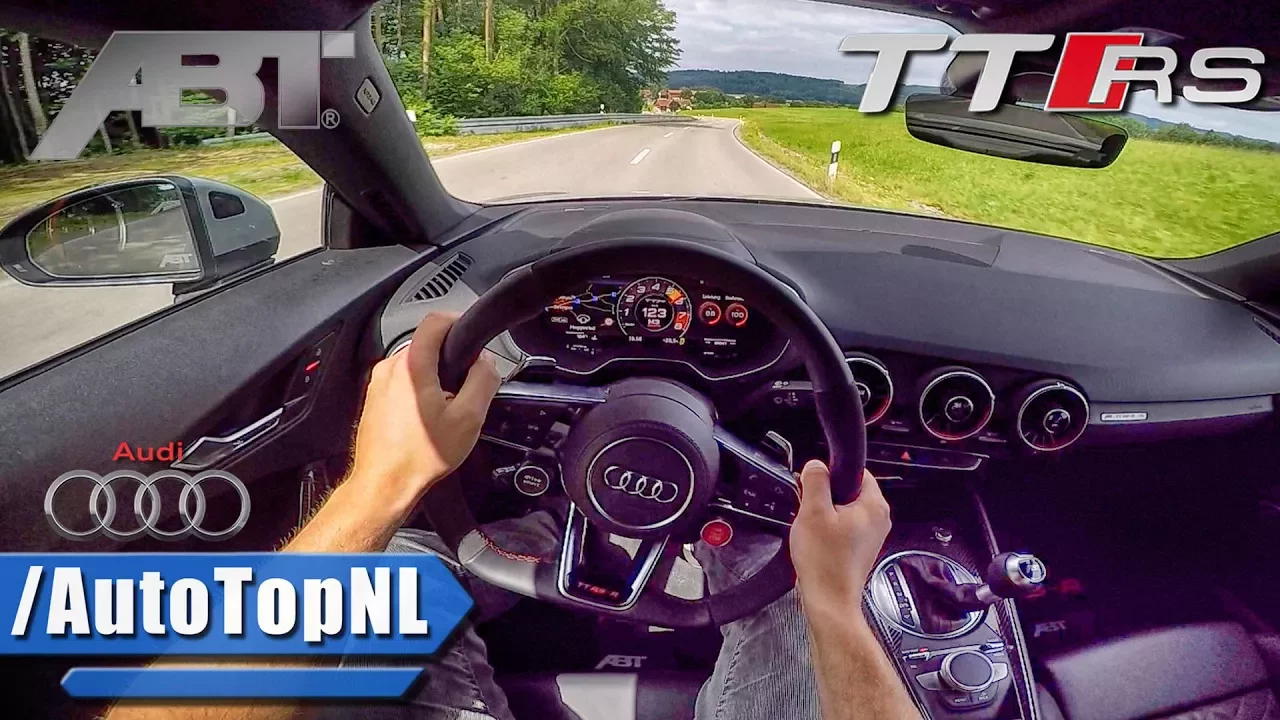 500HP Audi TTRS-R ABT 2.5 TFSI POV Test Drive by AutoTopNL