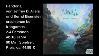 Pandoria von Irongames - Review / Test - Die Brettspieltester Essenneuheit 2018