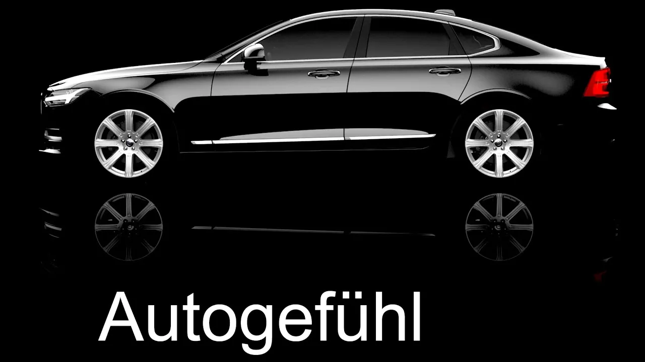 NAIAS reveal Volvo S90 new luxury sedan presentation explanation neuer - Autogefühl