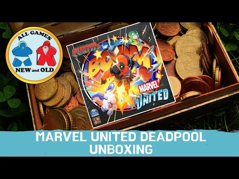 Marvel United Deadpool Unboxing