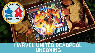 Marvel United Deadpool Unboxing