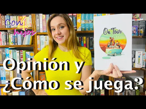 On Tour (Maldito Games) Opinión y ¿Cómo se juega? [roll & write]