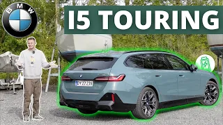DERFOR er den nye I5 Touring SÅ FED...! BMW i5 Touring eDrive40 TEST