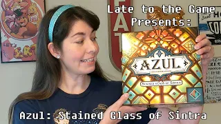 Azul: Stained Glass of Sintra - Beautiful Board Game
