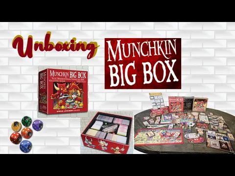 Unboxing Munchkin Big Box