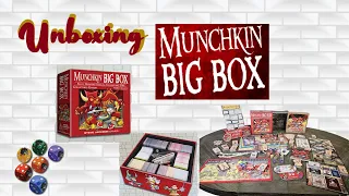 Unboxing Munchkin Big Box