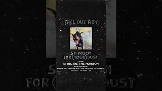 so who else is counting down the days until tour?! get your tickets today - falloutboy.com/tour