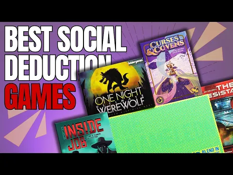 Top 5 Social Deduction & Hidden Traitor Board Games