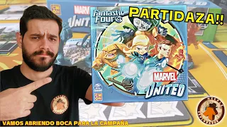 Marvel United 4 FANTÁSTICOS - Partida en SOLITARIO
