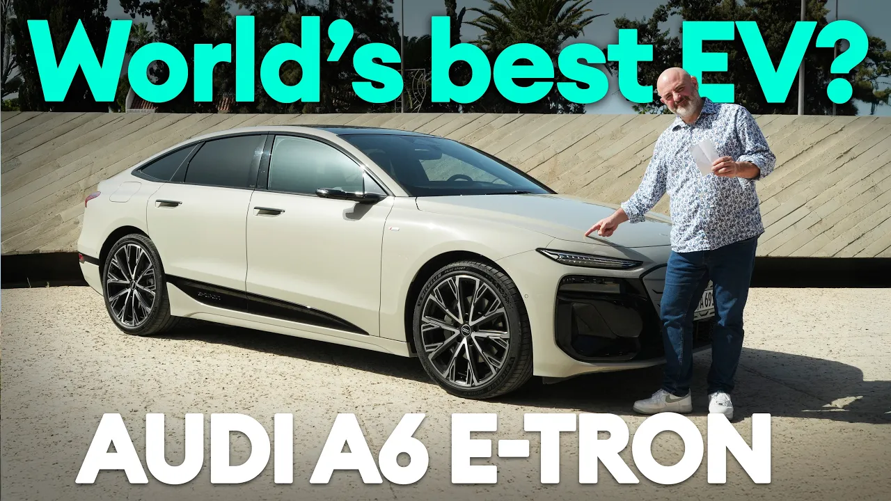 FIRST DRIVE: Audi A6 e-tron - the best electric car in the world? | Electrifying