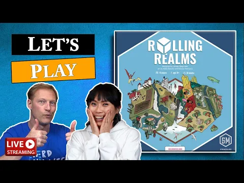ROLLING REALMS - Board Game Live Playthough #77