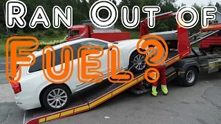 2016 Volvo XC90 - Ran out of fuel?
