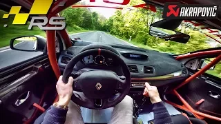 Renault Megane RS 350HP POV Test Drive AKRAPOVIC EXHAUST by AutoTopNL