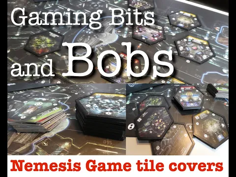 Nemesis Map tile covers 3d printed