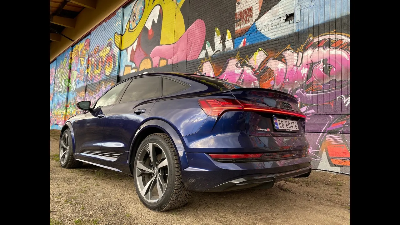 Test av Audi e-Tron 60 S Sportback