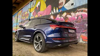 Test av Audi e-Tron 60 S Sportback
