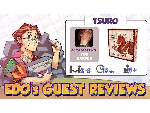 Edo's Tsuro Board Game Review (Guest: Rob Harper)