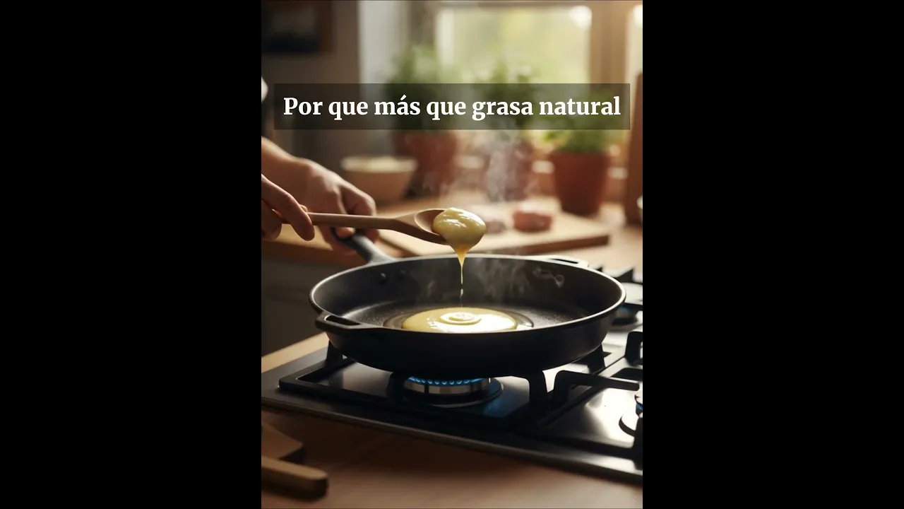 Video de Grasa animal, manteca de cerdo, sebo de res.