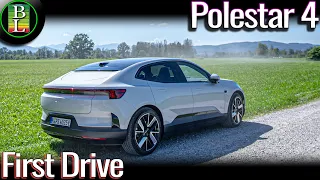Polestar 4 - 100 kWh, 544hp - Drive, Space, Acceleration, Top Speed, Assist Systems