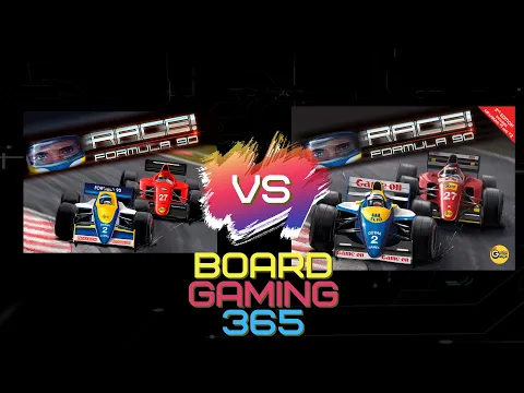 Race! Formula 90 1st vs 2nd Edition - Comparison - Board Gaming 365