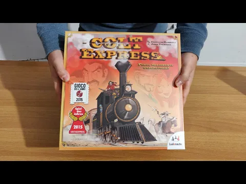 Unboxing di Colt Express e le sue espansioni