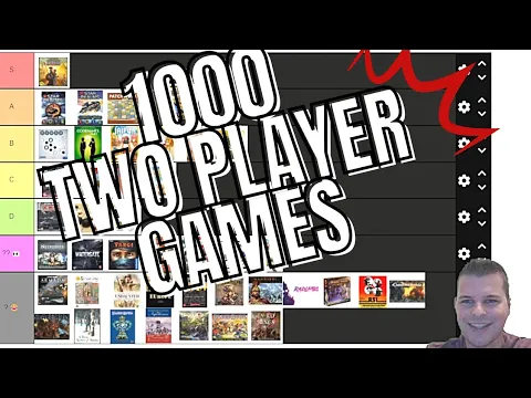 Top 1000 two-player games | Tier List (Audio only)