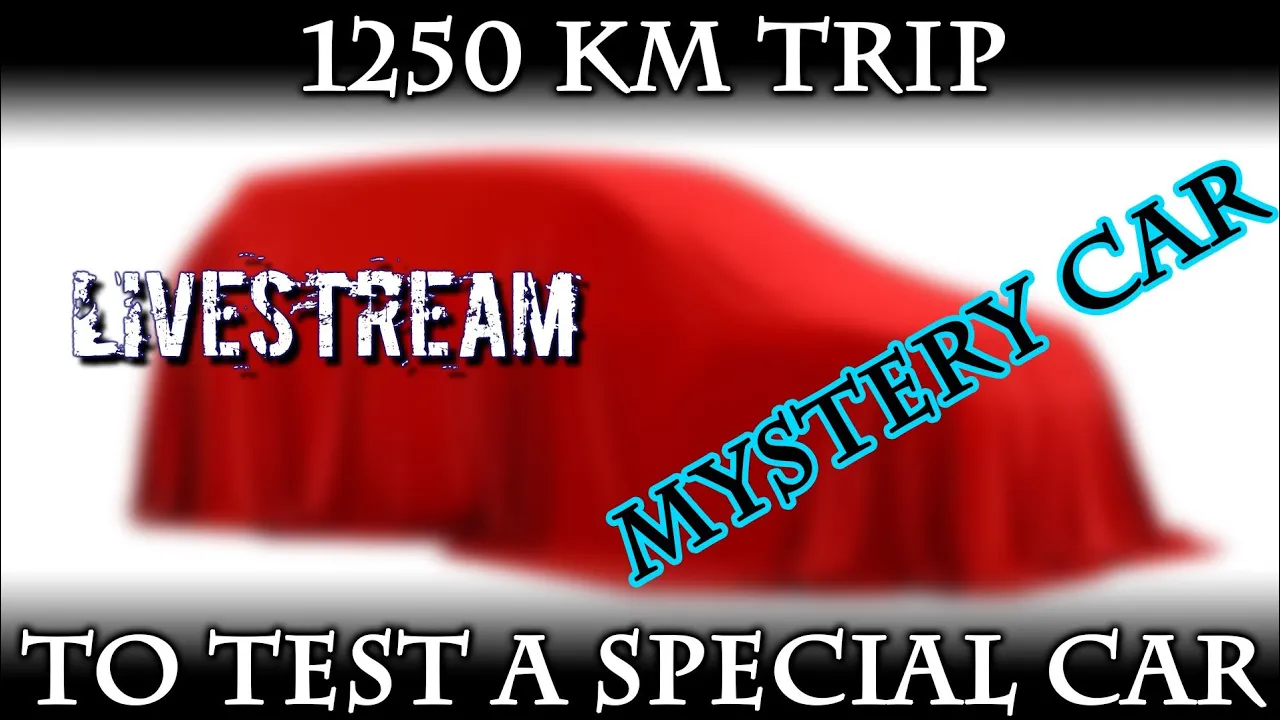 (live) 1250km trip  to test a special car