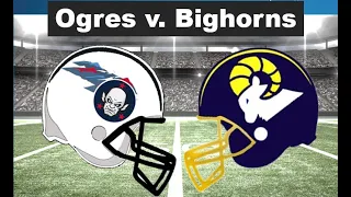 Breakaway Football Solo Playthrough: Ogres vs. Bighorns