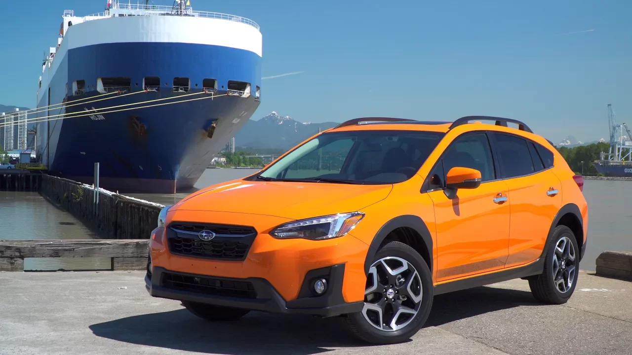 Very first all-new Subaru Crosstrek arrives by ship