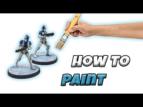 STAR WARS SHATTERPOINT: 501ST CLONE TROOPERS | How to Paint Tutorial