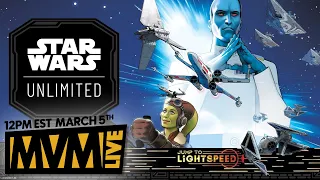 Star Wars Unlimited: Jump To Lightspeed Premier Deck Battle!