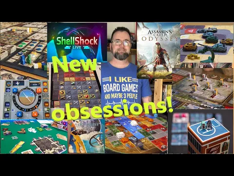Josh Yaks about Assassin's Creed: Odyssey and other video and board games played in February 2025