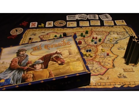 Jeremy Reviews It... - El Grande Board Game - Spiel des Jahres 1996
