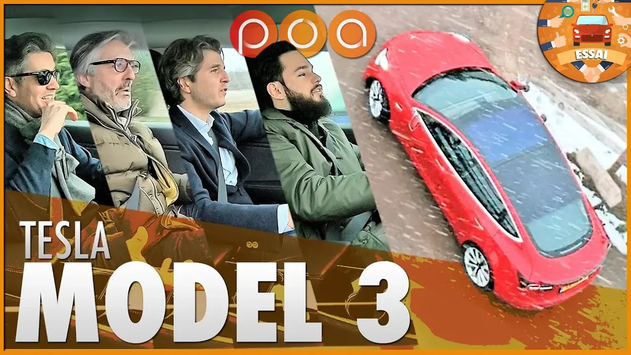 4 AVIS・UNE TESLA MODEL 3