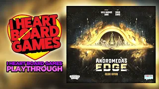 Andromeda's Edge Playthrough / 3p Board Game Game Play